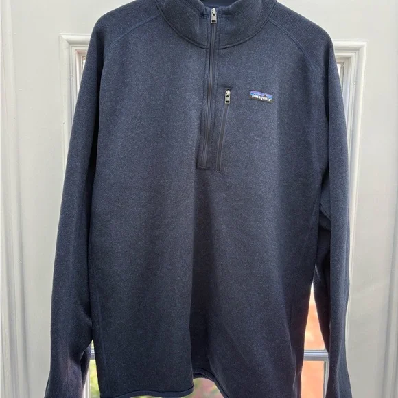 Patagonia Better Sweater 1/4 Zip Navy - Picture 2 of 4